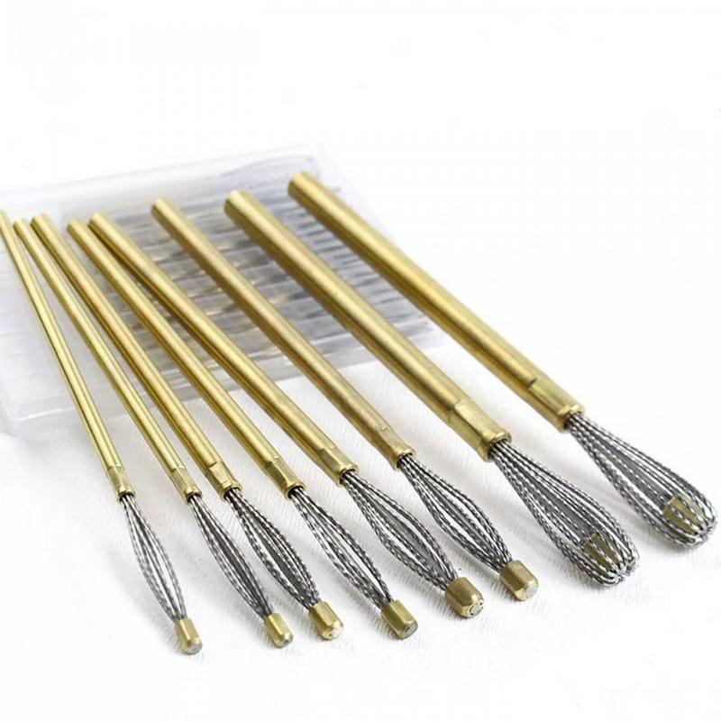 CNC Lantern Deburring Tools Machining Hole Cleaning For Hard Burrs Finishing Steel Wire Brushes