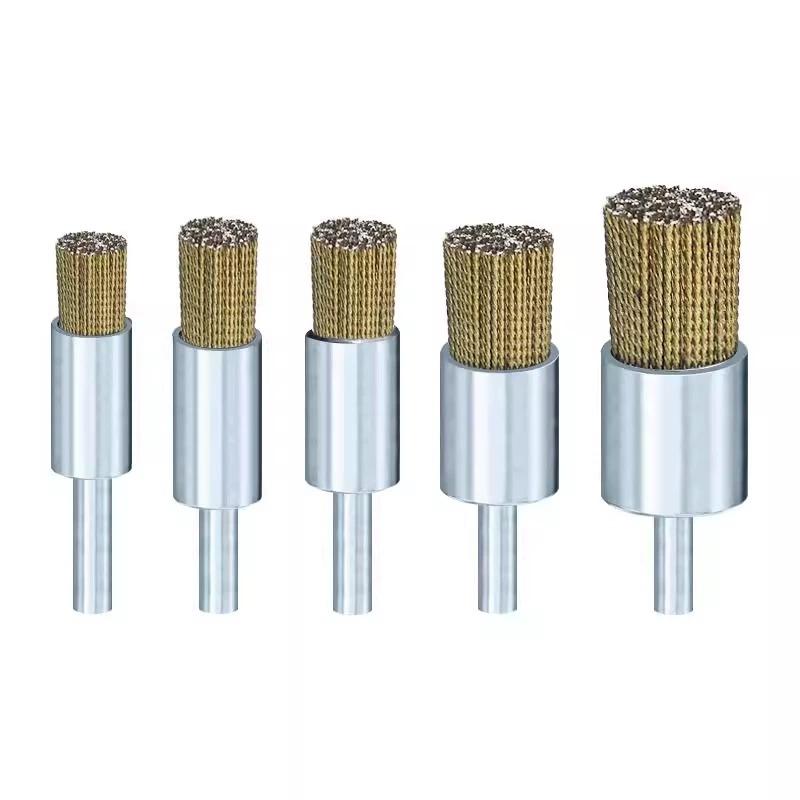 Deburring Wire Brush for CNC Auto Machine Hard Burrs Removal Tool