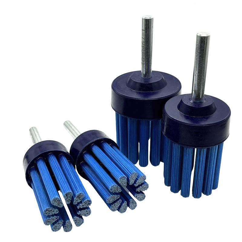 Metal Polishing Cleaning Brush Automatic Machining For Steel Iron Harder Part Grinding CNC Burnishing Tool